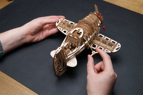Mad Hornet plane - mechanical model for assembly