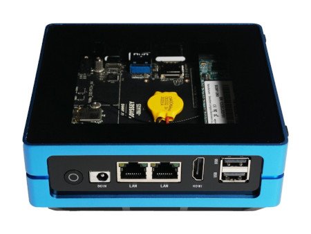 Odyssey Blue - Intel Celeron J4125 has two Gigabit Ethernet ports.