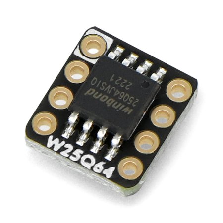 Module with flash memory - QSPI DIP - W25Q64JVSSIQ - 64 Mbit / 8 MB - Adafruit 5633