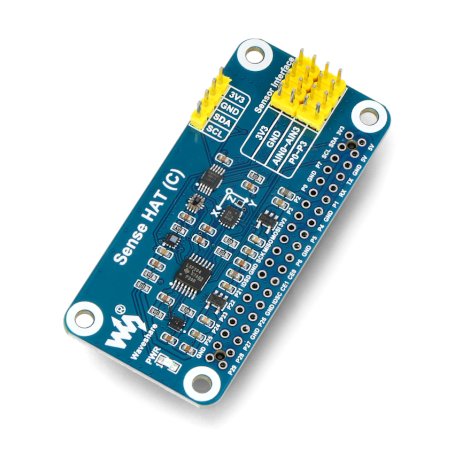Sense HAT (C) - multifunctional environmental sensor - shield for Raspberry Pi - Waveshare 23229*