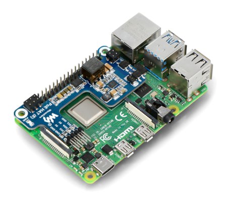 The subject of the sale is the Power over Ethernet HAT (D) - compatible with the official housing. The Raspberry Pi minicomputer and the case must be purchased separately.
