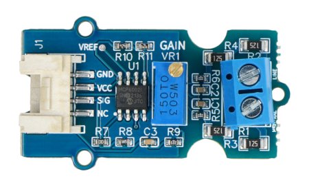 The board is equipped with a convenient Grove ecosystem connector.