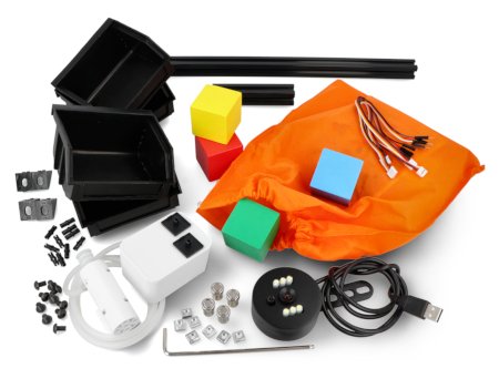 Components included in the set.