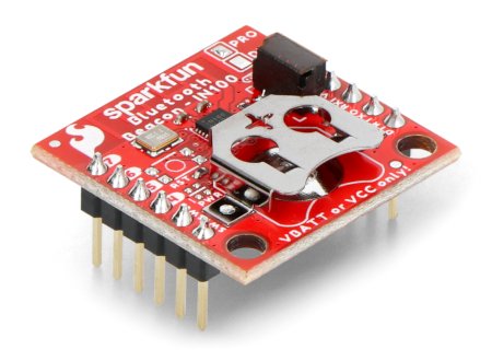 The NanoBeacon Board has a socket for a CR1225 3 V battery.