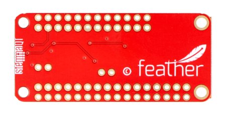 Board compatible with modules from the Feather family.