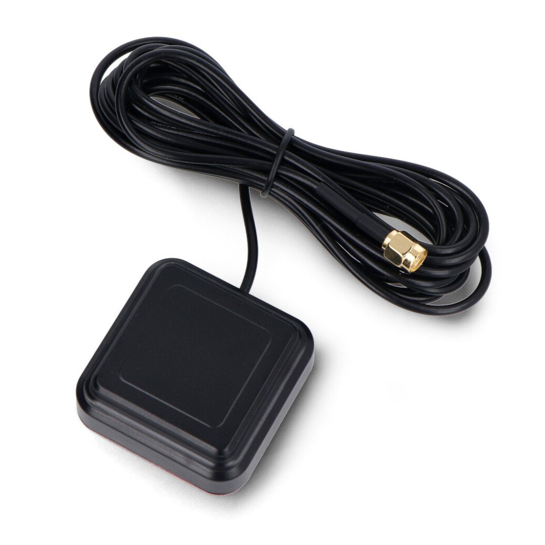 Active dual-band GPS / GNSS L1 + L5 antenna with SMA connector - Waveshare 25346