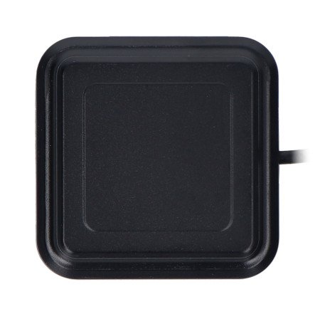 Active dual-band GPS/GNSS L1 + L5 antenna with SMA connector - top view