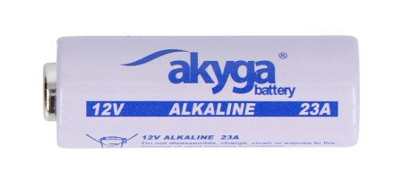 Zn-MnO2 alkaline battery - 12 V / 48 mAh - 23A - Akyga AKY1841