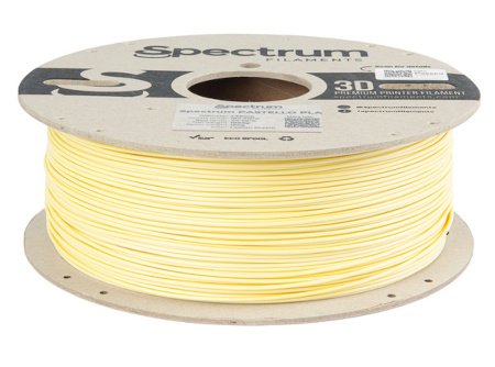 Filament Spectrum Pastello PLA 1.75 mm 1 kg - Lemon Cream