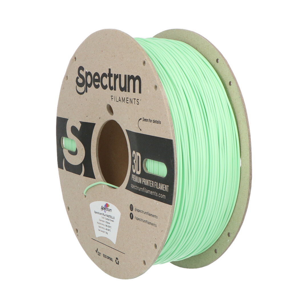 Filament Spectrum Pastello PLA 1.75 mm 1 kg - Coctail Green