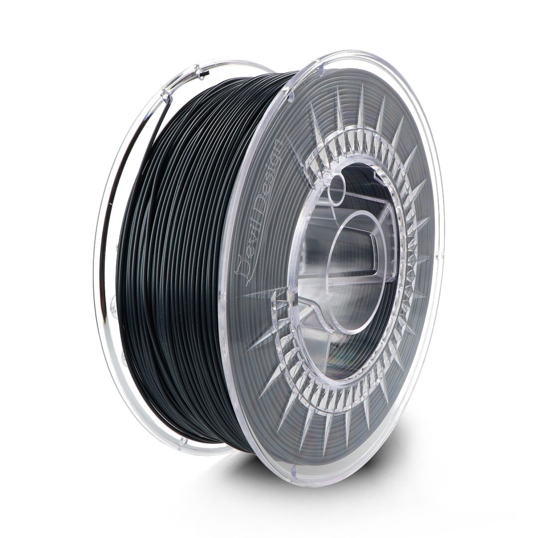 Devil Design PLA filament 1.75 mm 1 kg - Dark Steel