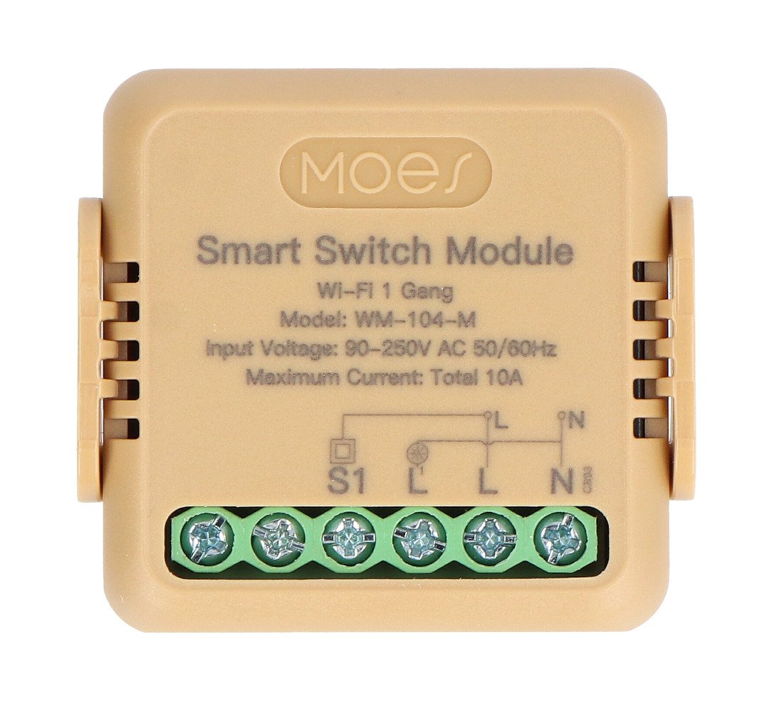 Tuya - WiFi mini relay - Android/iOS app - Moes WM-104-M Botland - Robotic  Shop