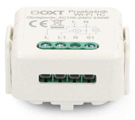 Tuya - single-channel mini WiFi transmitter - Android / iOS application - OXT T221