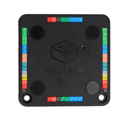 Black Bottom V1.1 - 110 mAh battery stand - for M5Stack Core development modules - M5Stack C001-C2