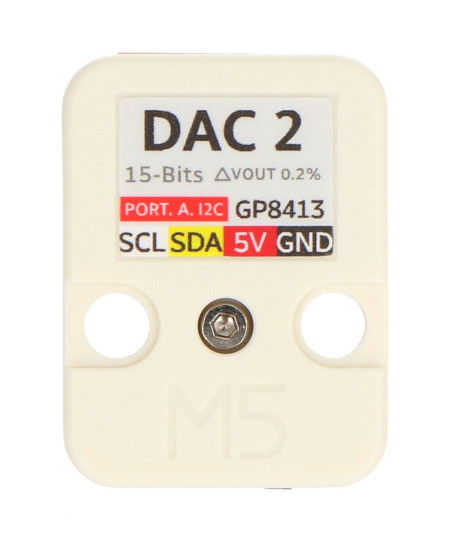 DAC2 converter - GP8413 - Unit expansion module for M5Stack development modules - M5Stack U012-B