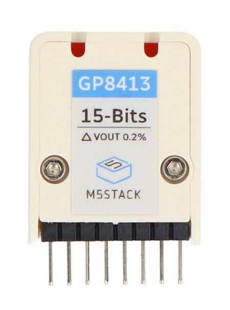 DAC2 Hat converter - GP8413 - overlay for M5StickC development modules - M5Stack U068-B