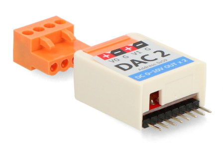 DAC2 Hat converter - GP8413 - overlay for M5StickC development modules - M5Stack U068-B