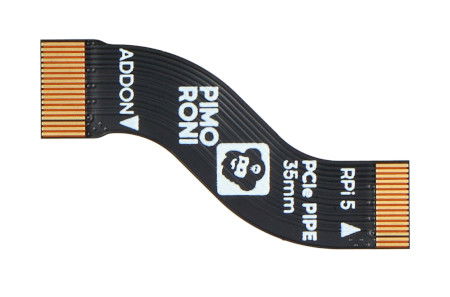 35 mm PCIe Pipe flexible cable for NVMe Base and Raspberry Pi - Pimoroni PIM703