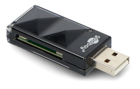 SD / microSD card reader with USB 3.0 input - Goobay