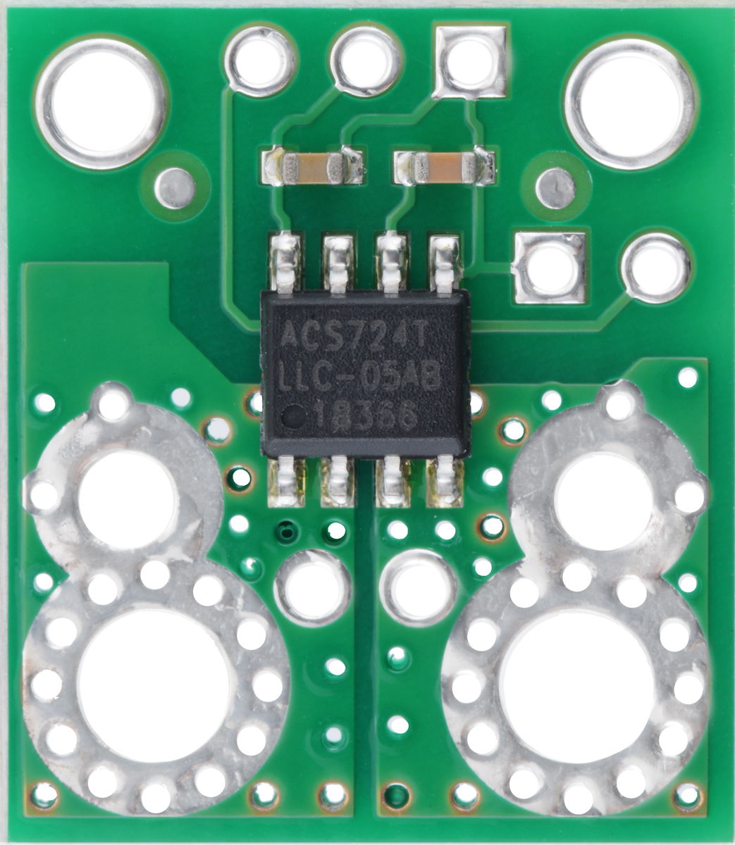 ACS724 current sensor -5 A to 5 A - Pololu 4041