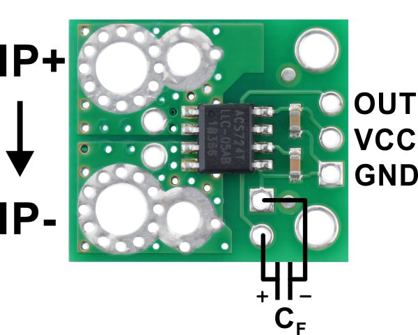 Described sensor pins.