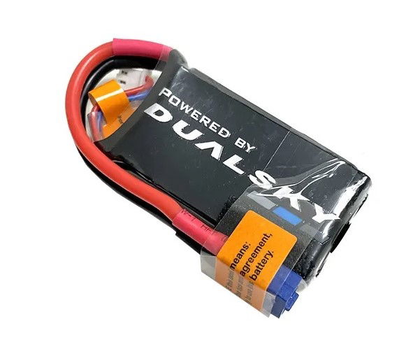 Li-Pol Dualsky 480 mAh ULTRA 150 C / 12 C 3S 11.1 V battery