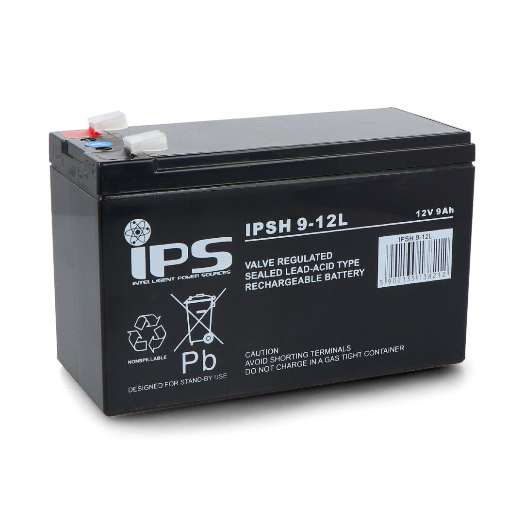 VRLA AGM battery 12 V / 9 Ah - IPSH 9-12L