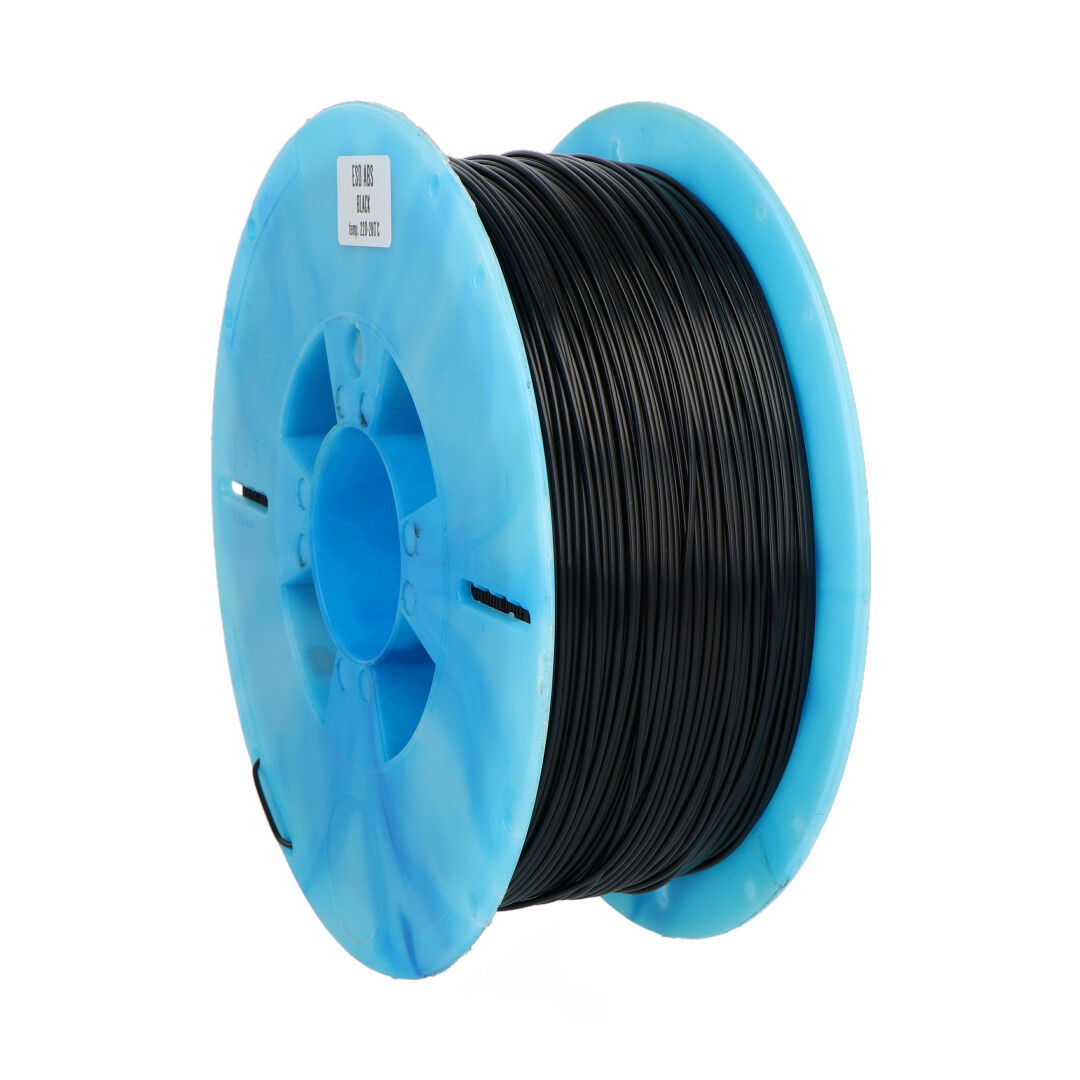 Print-Me Smooth ABS ESD filament 1.75 mm 0.85 kg - Black