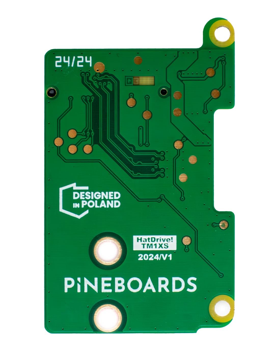 Pineboards HatDrive! Nano - NVMe 2230, 2242 adapter for Raspberry Pi 5