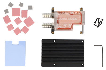 Water Cooling Radiator - water cooling system for Raspberry Pi 5 - Seeedstudio 114070261