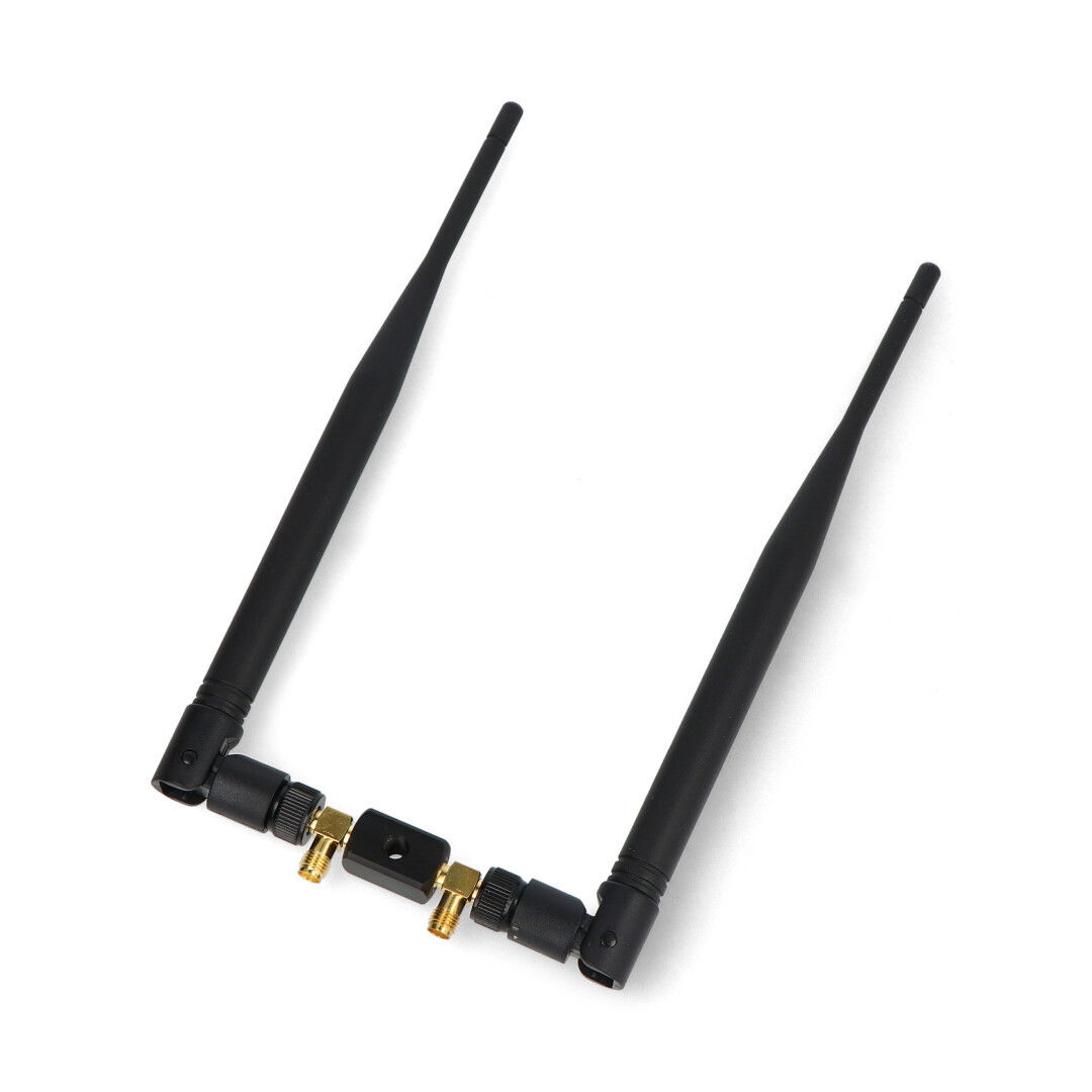 Gecko LTE 7 dBi antenna 2x SMA 800 - 2700 MHz - 50 cm