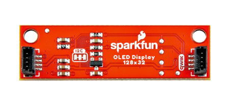 OLED display blue 0.91'' 128 x 32 px I2C - Qwiic - SparkFun LCD-24606