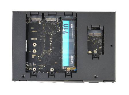 Vertical Aluminum Case - M.2 Expansion - for LattePanda Sigma - DFRobot FIT0968