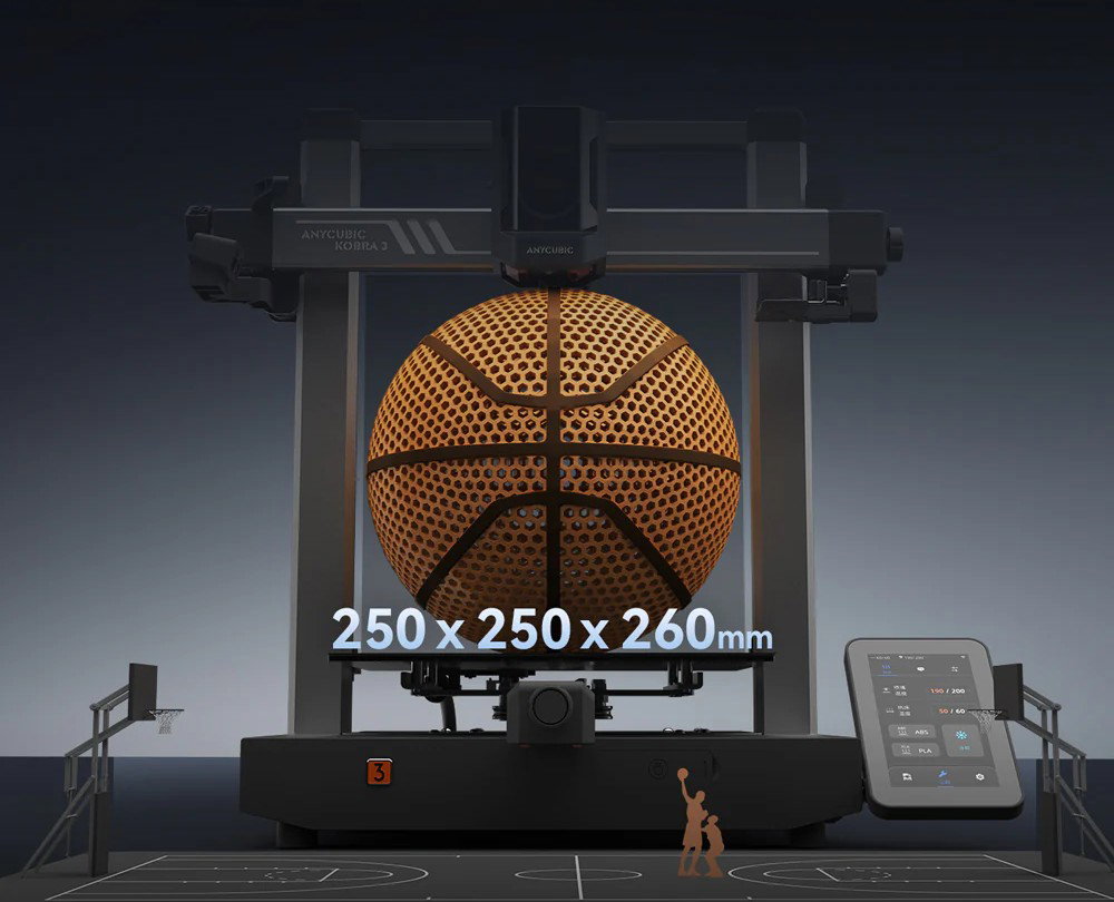 ANYCUBIC KOBRA 3 Max TECHNICAL SPECIFICATIONS