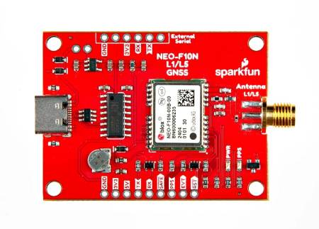 GNSS L1/L5 Breakout Module - NEO-F10N - SMA - SparkFun GPS-24114