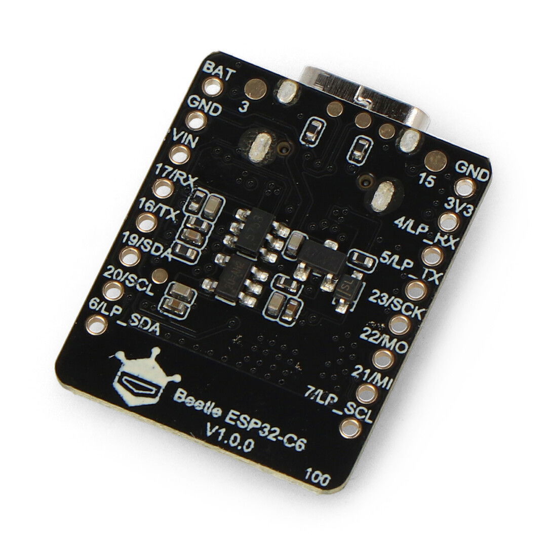 Beetle ESP32-C6 - Miniature IoT Development Board - WiFi / Bluetooth / Thread / ZigBee / Matter - DFRobot DFR1117