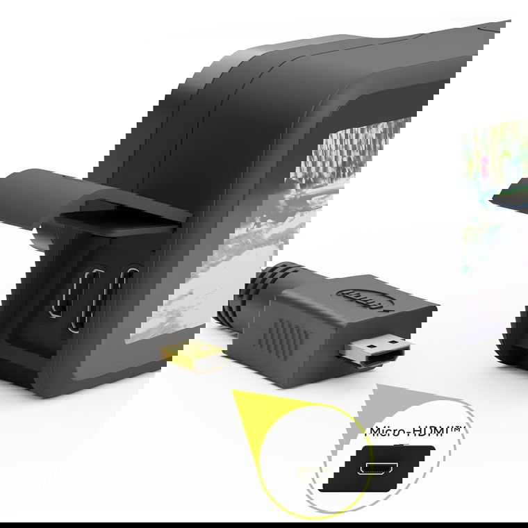 MicroHDMI - HDMI adapter Goobay 58683 - 15cm