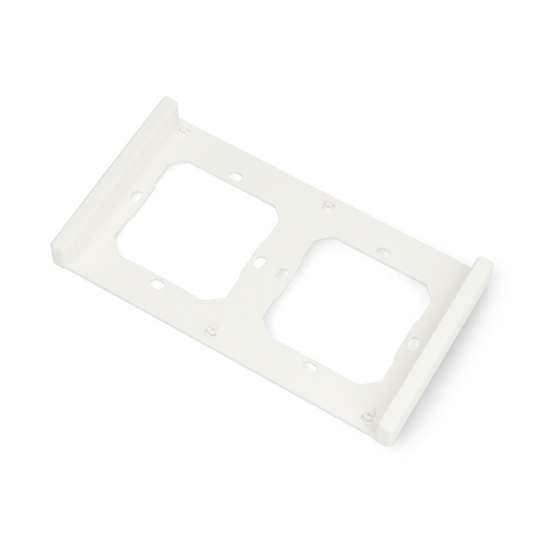 Sonoff M5-2C-80-FW - frame for M5-80 wall switch - double - white