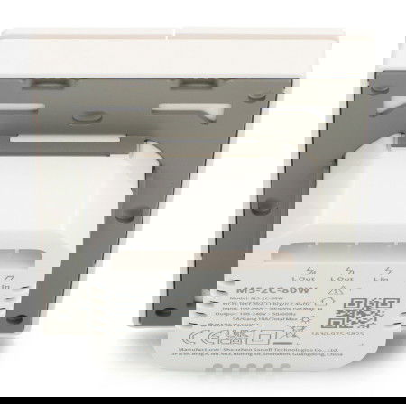 Sonoff M5-2C-80W - Smart Wall Switch WiFi / Matter - 2-channel - White