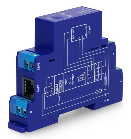 Shelly Pro Dimmer 0/1 - 10 V PM - 1-channel WiFi lighting controller for DIN rail