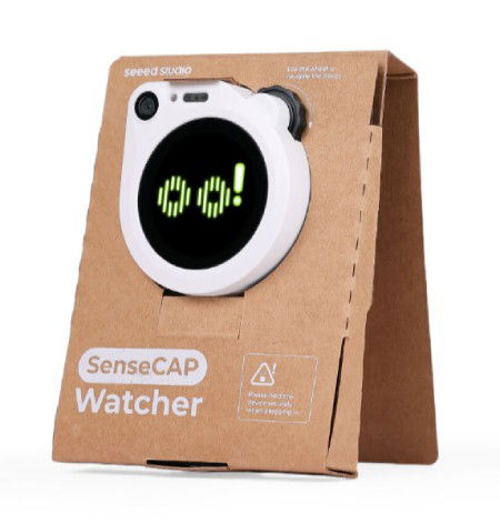 SenseCAP Watcher W1-B - AI system for monitoring space - ESP32-S3 - with white housing - Seeedstudio 113991275