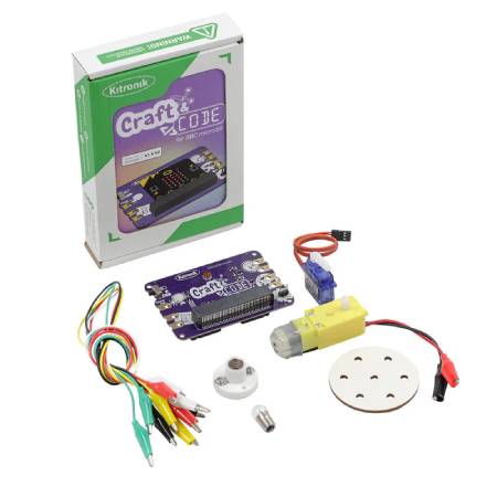Craft and Code - electronic components kit for BBC micro:bit - Kitronik 56132