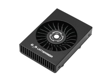 Active Cooler for LattePanda Mu - radiator + fan - aluminum -  DFRobot FIT0981