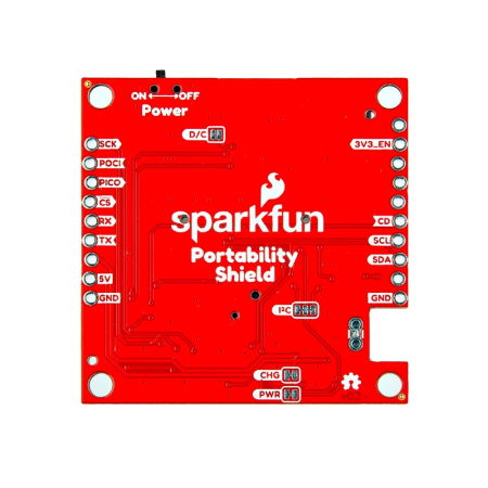 Portability Shield - overlay with 1.3'' OLED display and joystick - SparkFun DEV-27510