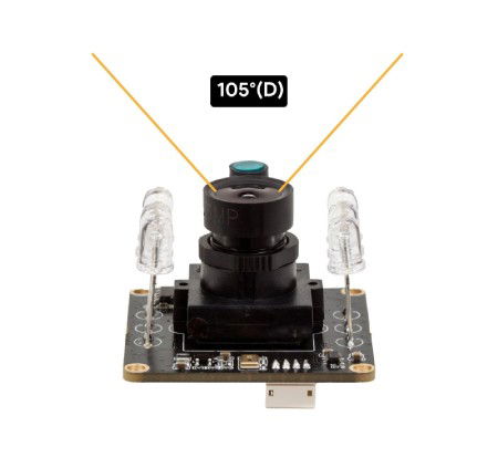 2 MPx OV2710 camera - day / night with automatic IR-CUT - USB 2.0 / UVC - ArduCam B0506