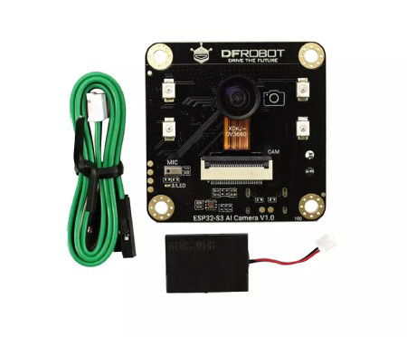 AI Camera Module ESP32-S3 - OV3660 2MPx - WiFi / Bluetooth - DFRobot DFR1154