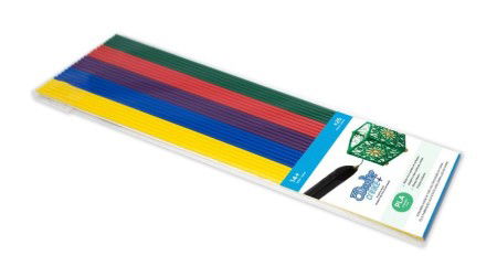 Filament 3Doodler Create+ PLA 3 mm - 25 pieces - 5 colors - PL-MIXNEW1