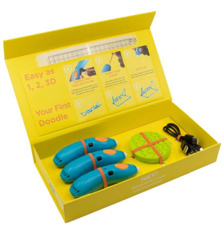 3Doodler EDU Start+ Learning Pack - educational set - 6 3D pens with accessories