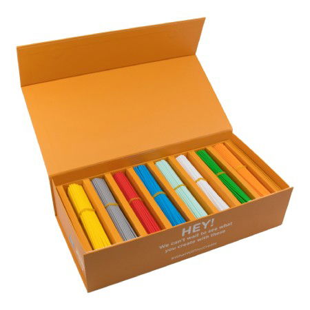 3Doodler EDU Start+ Learning Pack Filament Kit - Start+ 2.5mm filament set - 1200 pieces - 8 colors