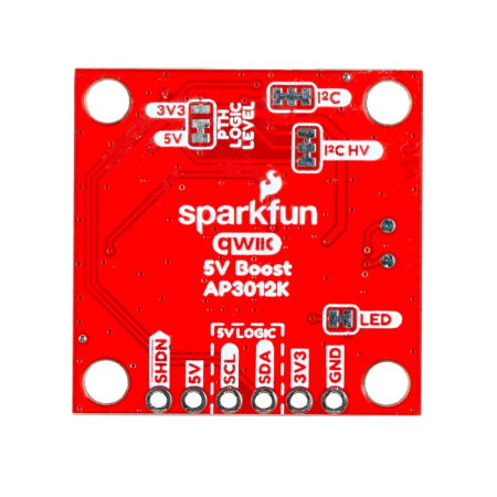 Qwiic 5V Boost - 5V step-up converter - AP3012K - SparkFun PRT-28203